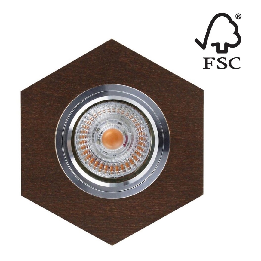 LED indbygningsspot VITAR 1xGU10/5W/230V - FSC-certificeret
