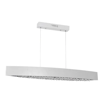 LED krystal lysekrone i snor BOCCA 1xLED/18W/230V