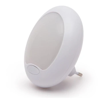 LED lampe til stikkontakt LED/1,5W/230V flerfarvet