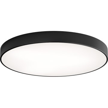 LED loftlampe CLEO LED/96W/230V 3000K diameter 80 cm sort