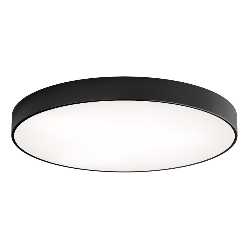 LED loftlampe CLEO LED/96W/230V 3000K diameter 80 cm sort