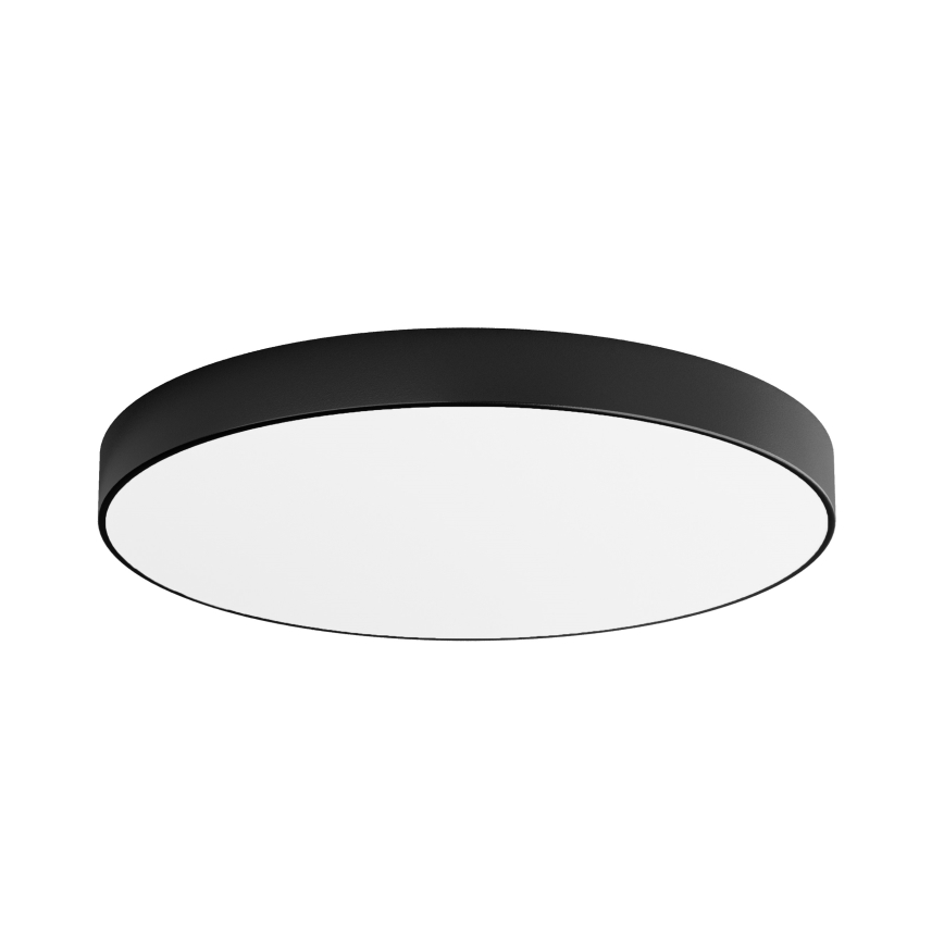 LED loftlampe CLEO LED/96W/230V 3000K diameter 80 cm sort