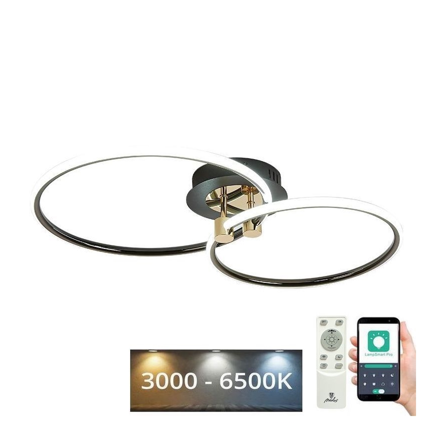 LED loftlampe dæmpbar LED/48W/230V 3000-6500K + fjernbetjening
