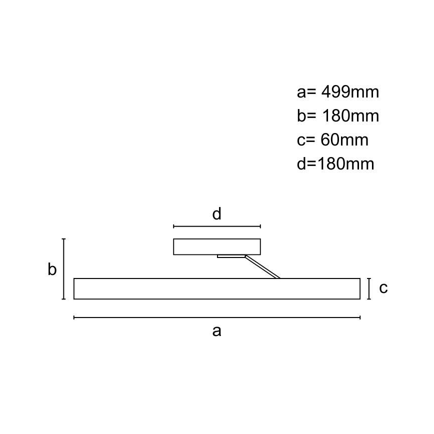 LED loftlampe dæmpbar LED/86W/230V 3000-6500K hvid + fjernbetjening