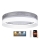 LED loftlampe dæmpbar LIMA LED/36W/230V 2700-6500K Wi-Fi Tuya + fjernbetjening sølvfarvet/hvid