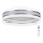 LED loftlampe dæmpbar SMART CORAL LED/24W/230V hvid/sølvfarvet + fjernbetjening