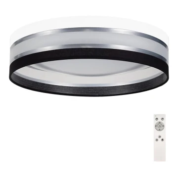 LED loftlampe dæmpbar SMART CORAL LED/24W/230V sort/hvid + fjernbetjening