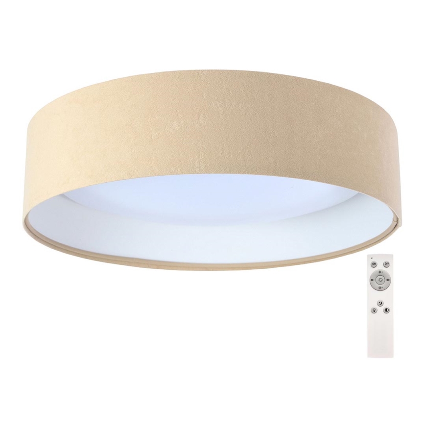 LED loftlampe dæmpbar SMART GALAXY LED/24W/230V beige/hvid 3000-6500K + fjernbetjening
