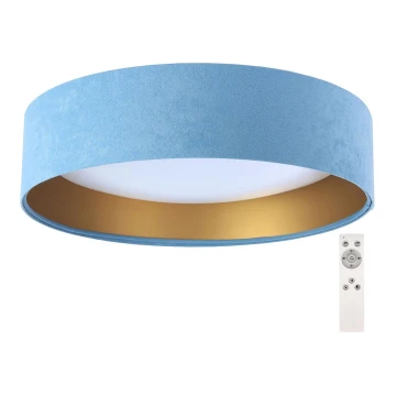 LED loftlampe dæmpbar SMART GALAXY LED/24W/230V blå/guldfarvet 3000-6500K + fjernbetjening