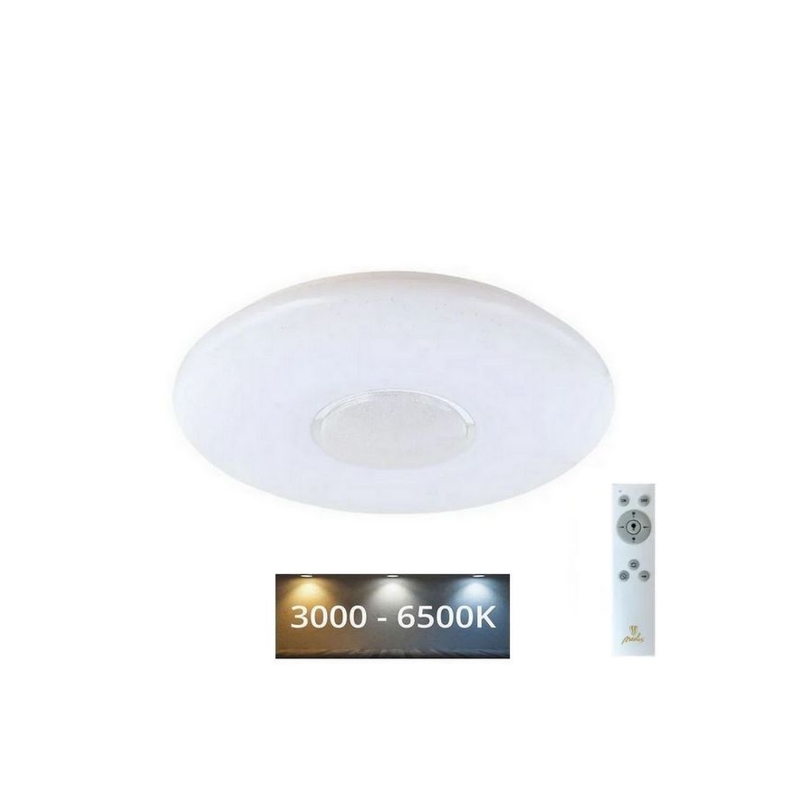 LED loftlampe dæmpbar STAR LED/36W/230V 3000-6500K + fjernbetjening