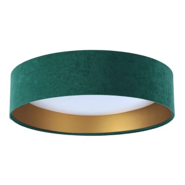 LED loftlampe GALAXY LED/24W/230V grøn/guldfarvet