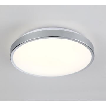 LED loftlampe KERN LED/15W/230V diameter 30 cm skinnende krom
