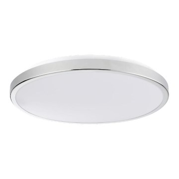 LED loftlampe KERN LED/24W/230V diameter 40 cm skinnende krom