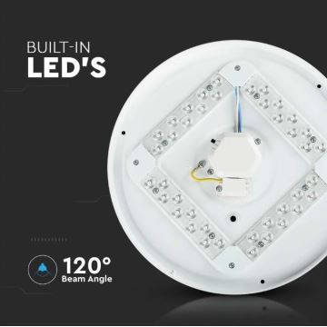 LED loftlampe LED/18W/230V diam. 31 cm 3000/4000/6400K