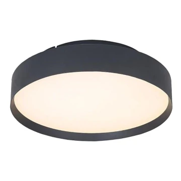 LED loftlampe LED/40W/230V 3000K diameter 45 cm sort