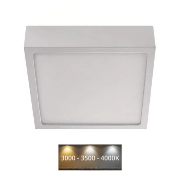 LED loftlampe NEXXO LED/12,5W/230V 3000/3500/4000K 17x17 cm hvid