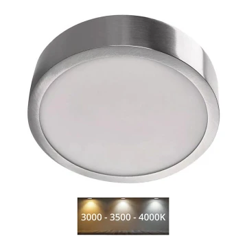 LED loftlampe NEXXO LED/12,5W/230V 3000/3500/4000K diam. 17 cm krom