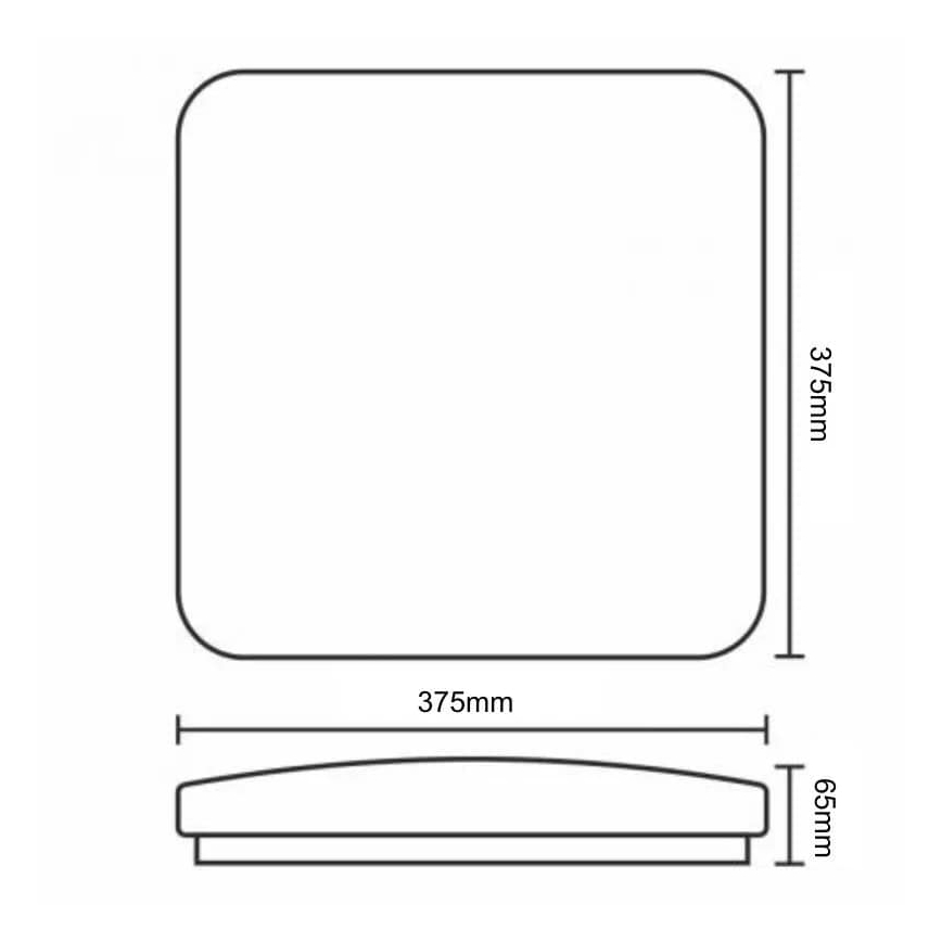 LED loftlampe dæmpbar OPAL LED/36W/230V 3000-6500K + fjernbetjening