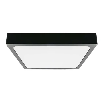 LED loftlampe til badeværelse LED/18W/230V 3000K IP44 sort