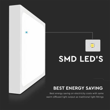 LED loftlampe til badeværelse LED/18W/230V 4000K IP44 hvid