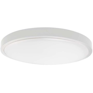 LED loftlampe til badeværelse LED/18W/230V IP44 6500K diameter 25 cm hvid