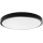 LED loftlampe til badeværelse LED/18W/230V IP44 6500K diameter 25 cm sort