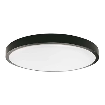 LED loftlampe til badeværelse med sensor LED/18W/230V 4000K IP44 sort