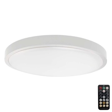 LED loftlampe til badeværelse med sensor LED/24W/230V IP44 4000K diameter 35 cm hvid + fjernbetjening