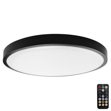 LED loftlampe til badeværelse med sensor SAMSUNG CHIP LED/24W/230V IP44 4000K diameter 35 cm + fjernbetjening