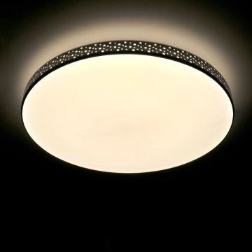 LED loftlampe til badeværelse MOON LED/18W/230V sort IP44