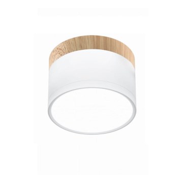 LED loftlampe TUBA LED/9W/230V hvid/beige