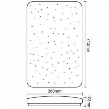 LED loftsbelysning STAR LED/60W/176-264V