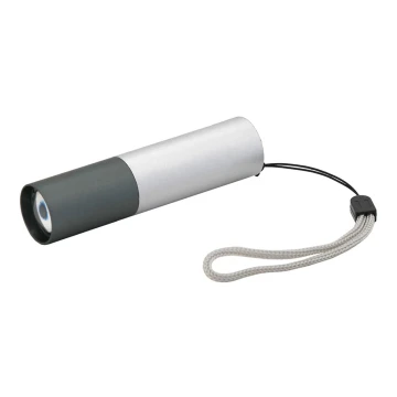 LED lommelygte LED/400 mAh hvid/grå
