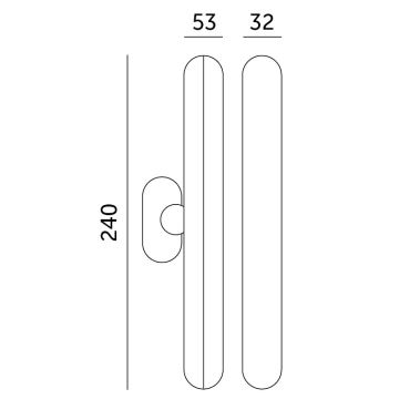 LED Genopladelig møbelbelysning dæmpbar CLICK LED/1,5W/3,7V 3000/4000/6500K 800mAh USB