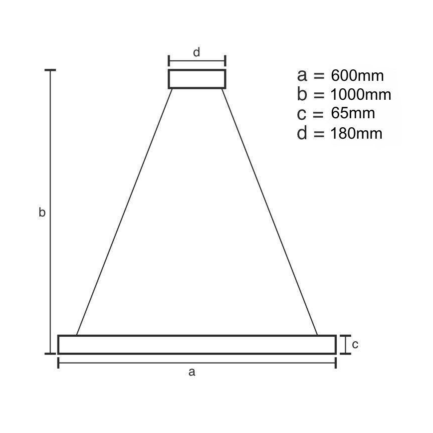 LED krystalpendel dæmpbar LED/40W/230V 3000-6500K krom + fjernbetjening