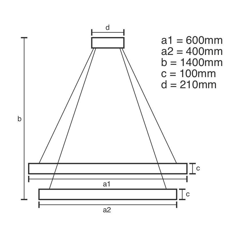 LED krystalpendel dæmpbar LED/65W/230V 3000-6500K krom + fjernbetjening