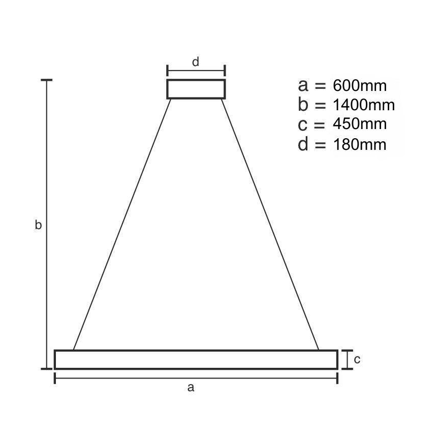 LED krystalpendel dæmpbar LED/80W/230V 3000-6500K guldfarvet + fjernbetjening