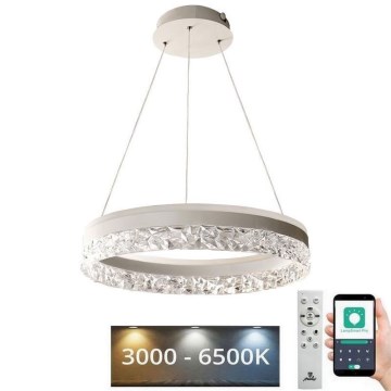 LED pendel dæmpbar LED/80W/230V 3000-6500K hvid + fjernbetjening