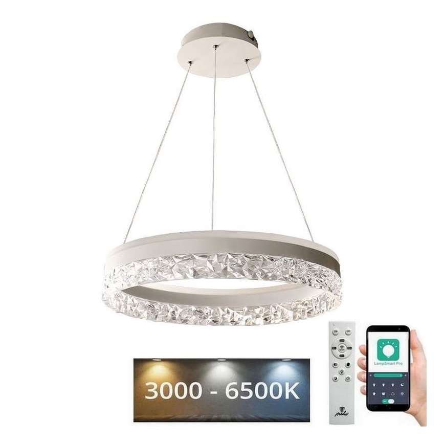 LED pendel dæmpbar LED/80W/230V 3000-6500K hvid + fjernbetjening