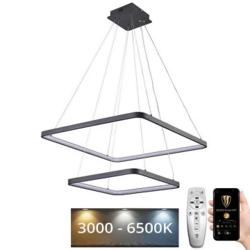 LED pendel dæmpbar LED/90W/230V 3000-6500K + fjernbetjening