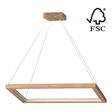 LED pendel dæmpbar LEGNO LED/31,5W/230V eg – FSC certificeret