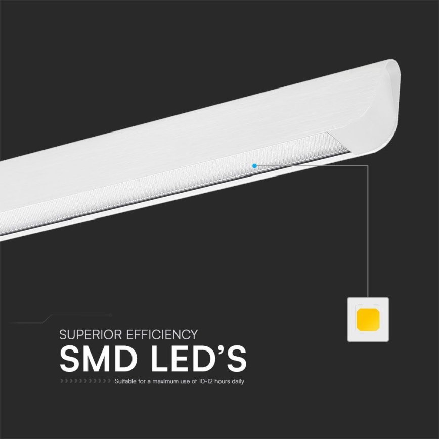 LED pendel LED/36W/230V 3000/4000/6400K hvid