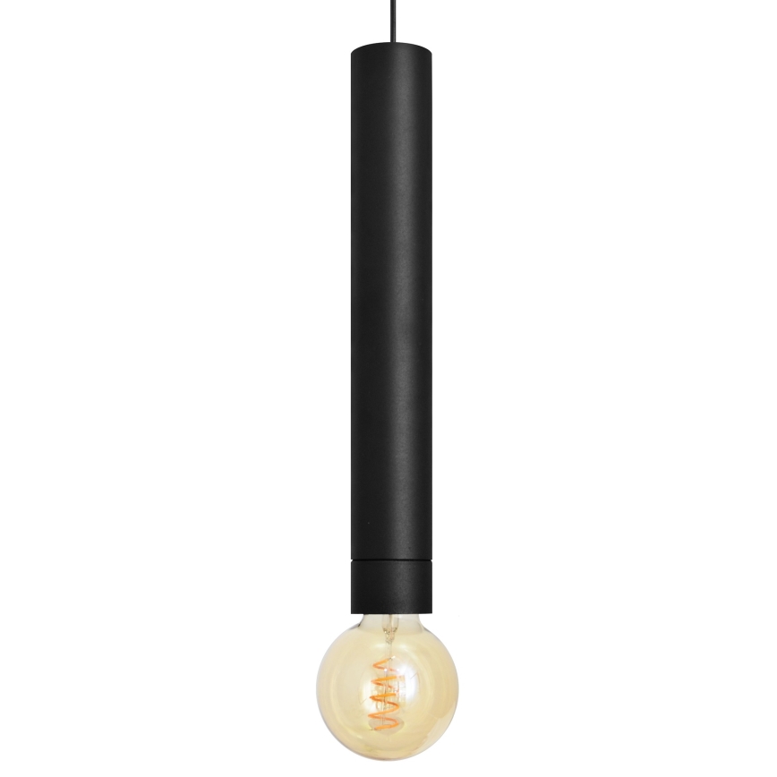 LED Pendel TUBA 1xGU10/20W/230V sort