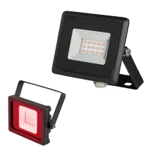 LED projektør LED/10W/230V IP65 rødt lys