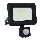 LED projektør med sensor LED/20W/230V 4000K IP44