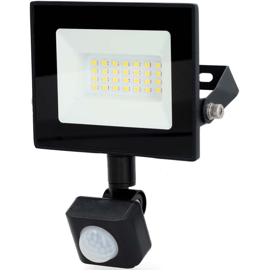 LED projektør med sensor LED/20W/230V 4000K IP44