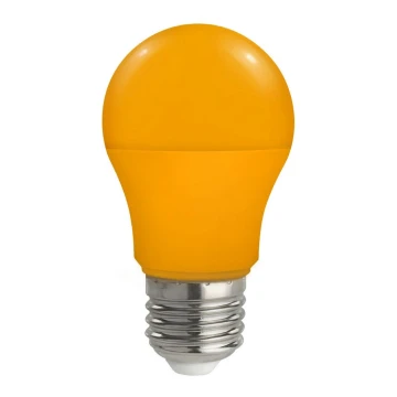 LED-pære A50 E27/4,9W/230V orange