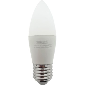 LED-pære C35 E27/8W/230V 2700K