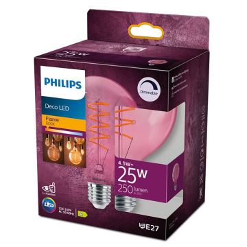 LED-pære dæmpbar DECO Philips G93 E27/4,5W/230V 1800K