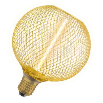 LED-pære dæmpbar DECOR  FILAMENT G125 E27/3,5W/230V 1800K guldfarvet - Osram